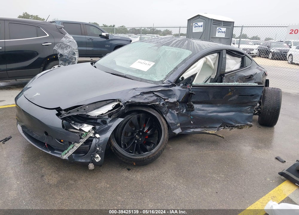 2023 TESLA MODEL 3 PERFORMANCE DUAL MOTOR ALL-WHEEL DRIVE VIN: 5YJ3E1EC0PF577534