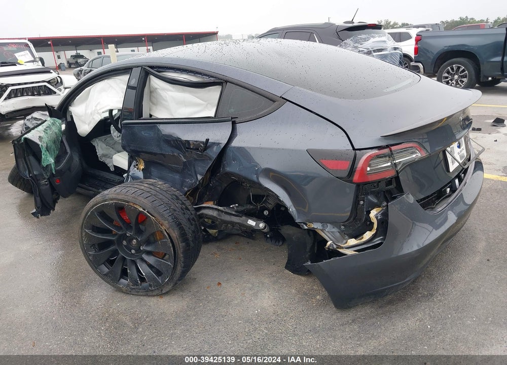 2023 TESLA MODEL 3 PERFORMANCE DUAL MOTOR ALL-WHEEL DRIVE VIN: 5YJ3E1EC0PF577534