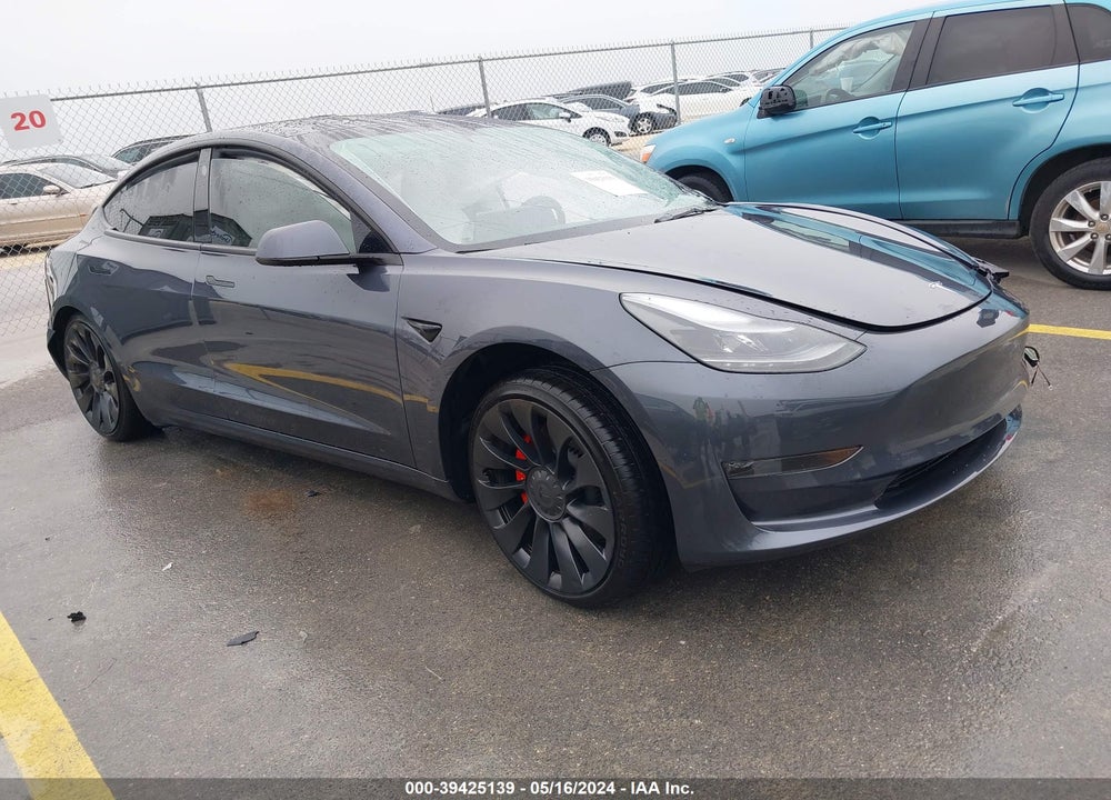 2023 TESLA MODEL 3 PERFORMANCE DUAL MOTOR ALL-WHEEL DRIVE VIN: 5YJ3E1EC0PF577534
