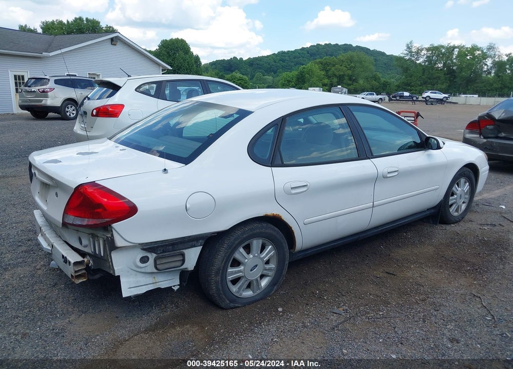 2007 FORD TAURUS SEL VIN: 1FAHP56U87A122315