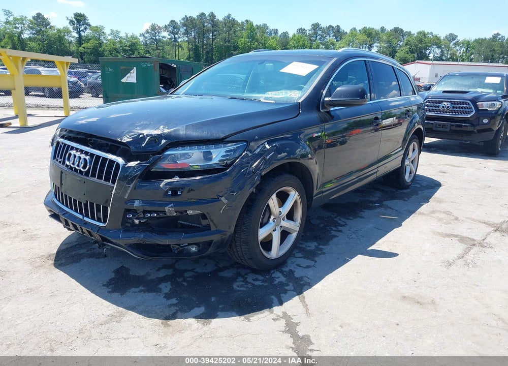 2014 AUDI Q7 3.0T S LINE PRESTIGE VIN: WA1DGAFE1ED001819