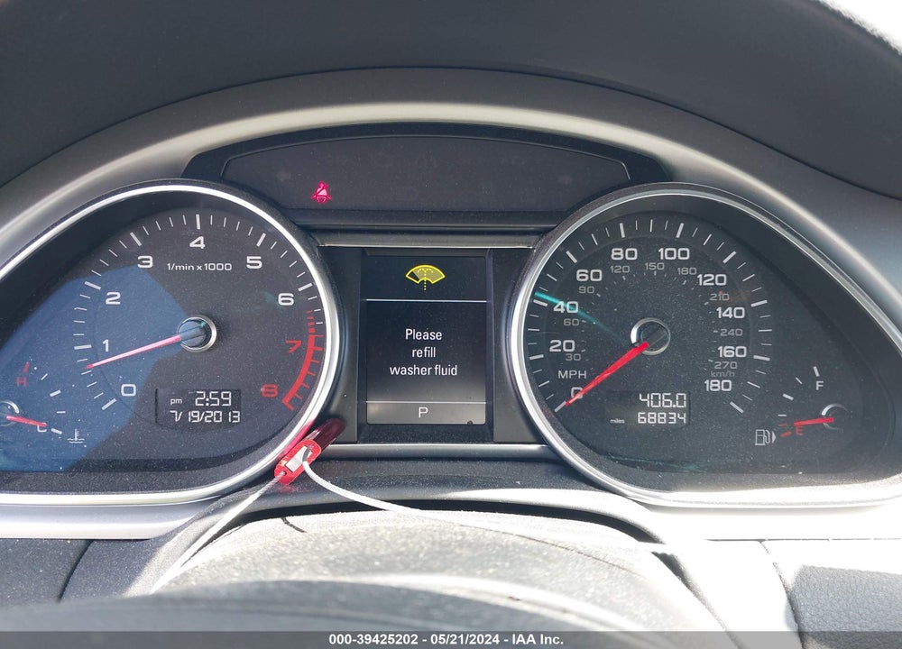 2014 AUDI Q7 3.0T S LINE PRESTIGE VIN: WA1DGAFE1ED001819