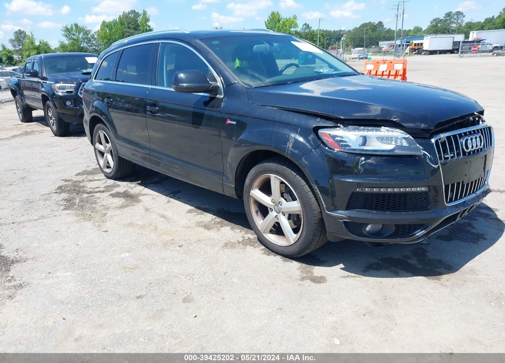 2014 AUDI Q7 3.0T S LINE PRESTIGE VIN: WA1DGAFE1ED001819