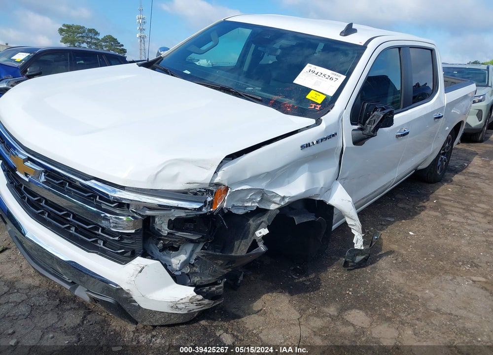 2022 CHEVROLET SILVERADO 1500 2WD SHORT BED LT VIN: 1GCPACEK6NZ516910