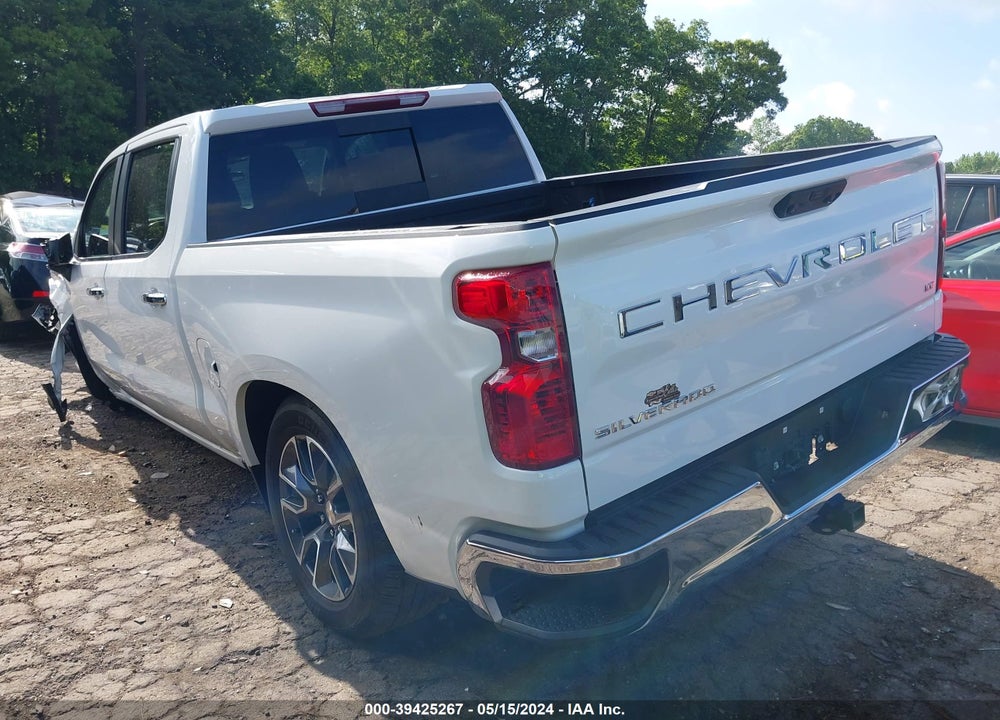 2022 CHEVROLET SILVERADO 1500 2WD SHORT BED LT VIN: 1GCPACEK6NZ516910