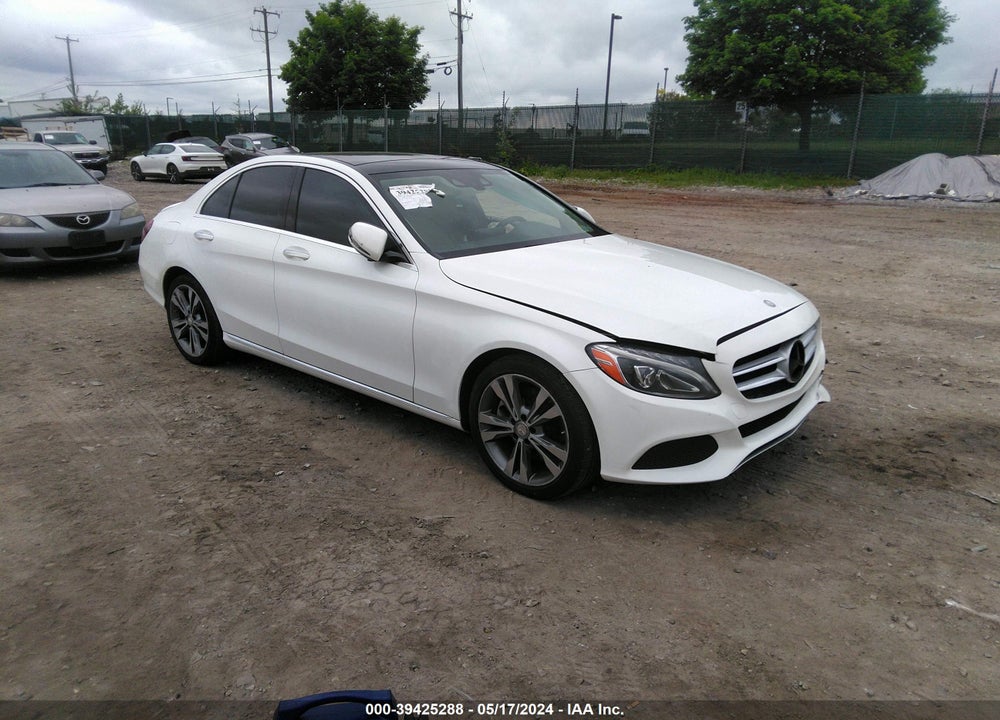 2016 MERCEDES-BENZ C 300 LUXURY/SPORT VIN: 55SWF4JB9GU150392