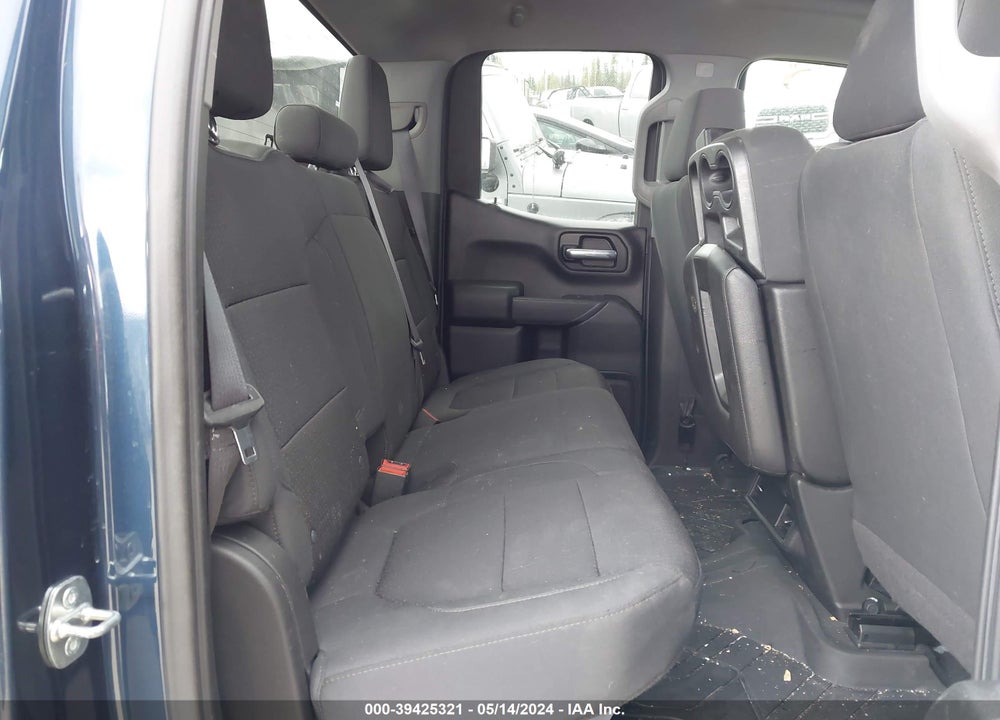 2021 CHEVROLET SILVERADO 1500 4WD DOUBLE CAB STANDARD BED CUSTOM VIN: 1GCRYBEK2MZ110538