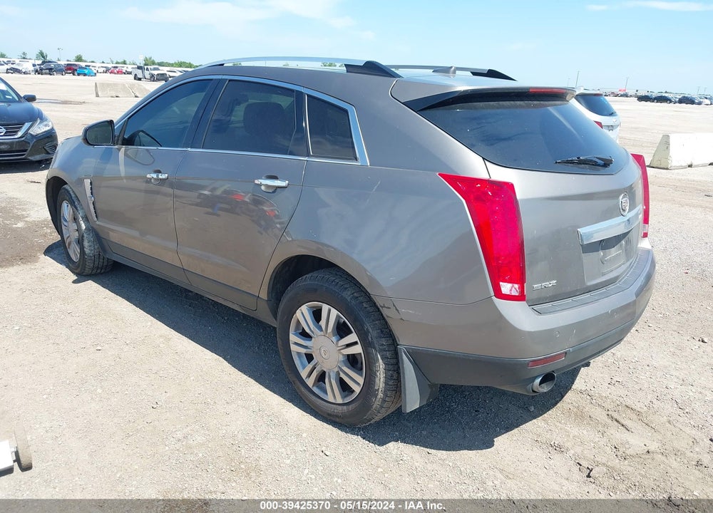 2012 CADILLAC SRX LUXURY COLLECTION VIN: 3GYFNAE34CS510380