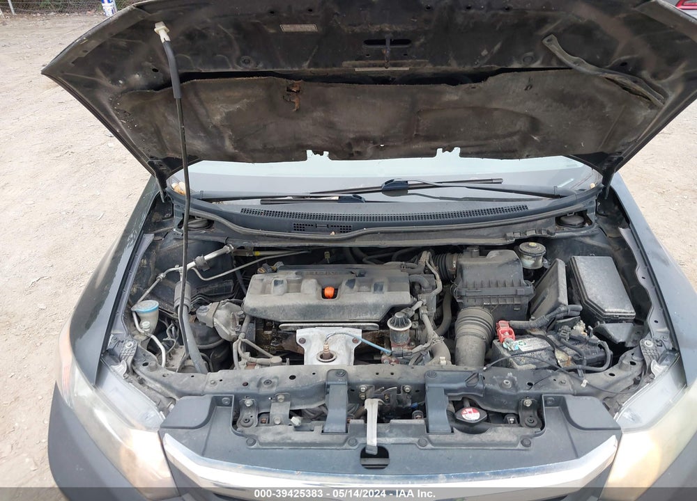 2012 HONDA CIVIC VIN: 19XFB2F54CE069918