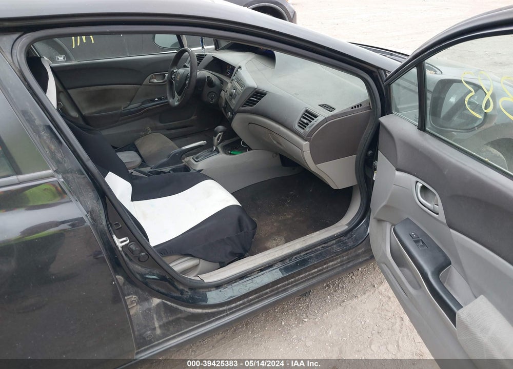 2012 HONDA CIVIC VIN: 19XFB2F54CE069918
