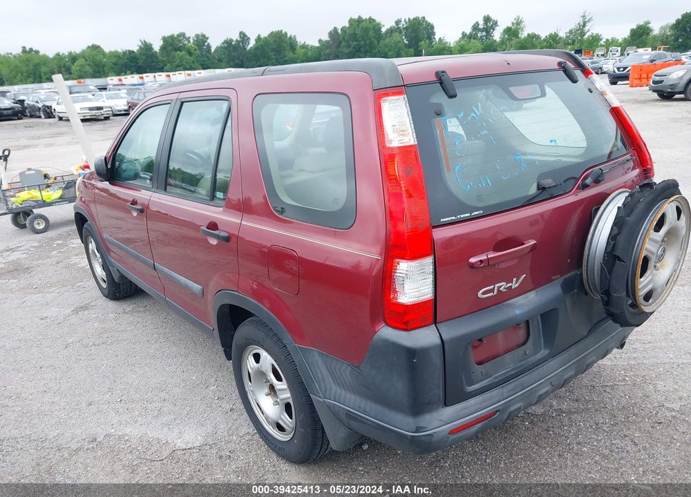 2006 HONDA CR-V LX VIN: SHSRD78586U409970