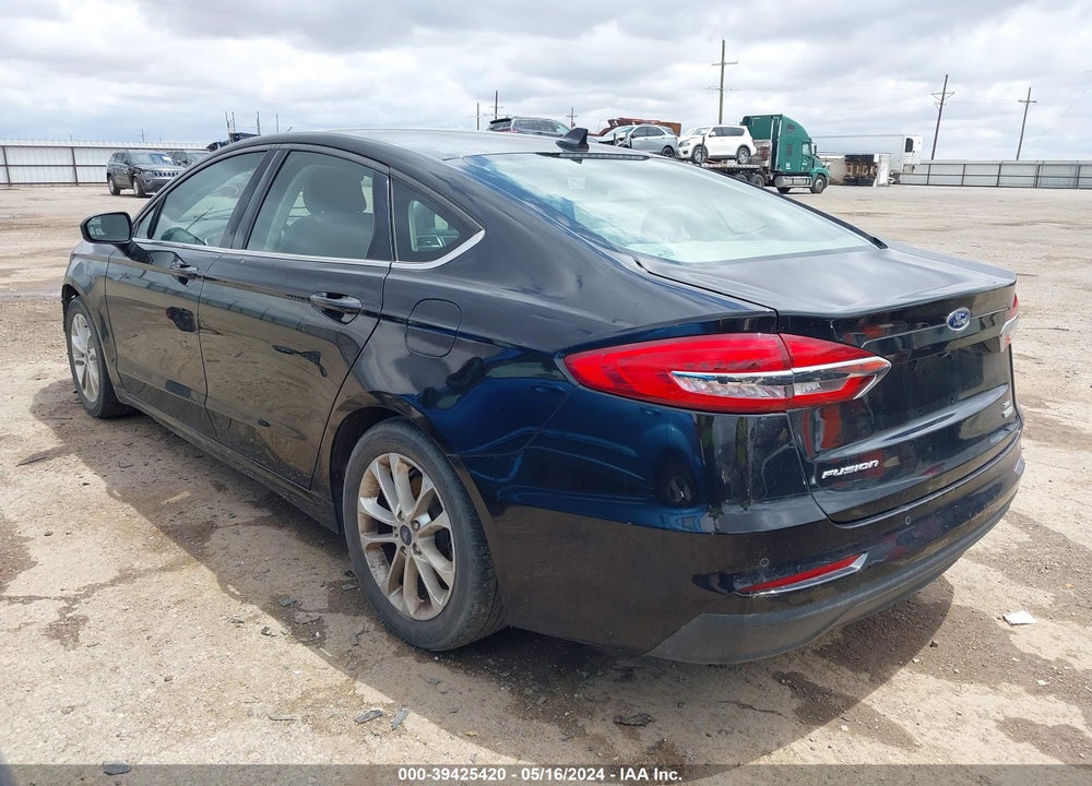 2019 FORD FUSION SE VIN: 3FA6P0HD6KR275944