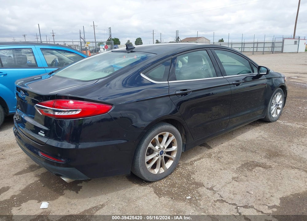 2019 FORD FUSION SE VIN: 3FA6P0HD6KR275944