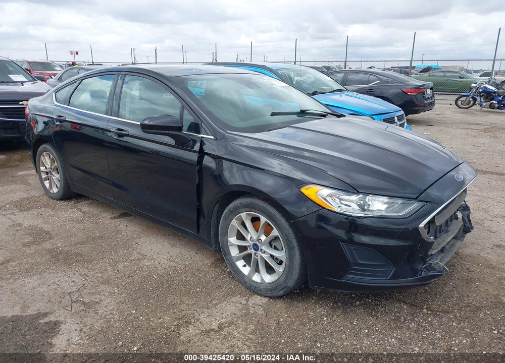 2019 FORD FUSION SE VIN: 3FA6P0HD6KR275944