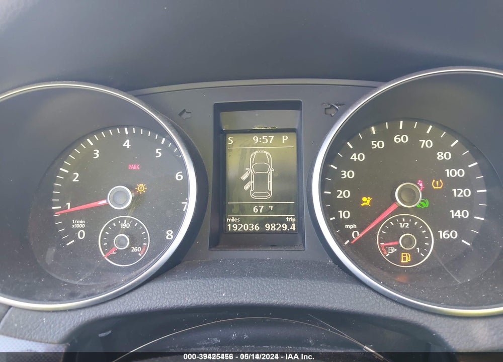 2012 VOLKSWAGEN JETTA SPORTWAGEN 2.5L SE VIN: 3VWPP7AJ6CM668569