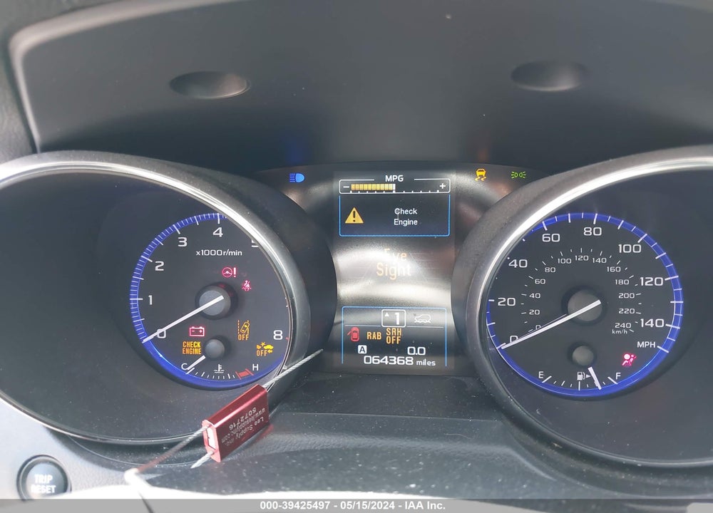 2018 SUBARU OUTBACK 2.5I TOURING VIN: 4S4BSATC8J3211439