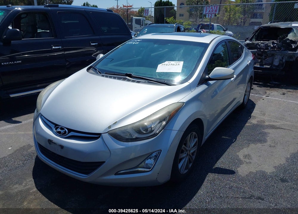 2015 HYUNDAI ELANTRA SE VIN: 5NPDH4AE3FH610756