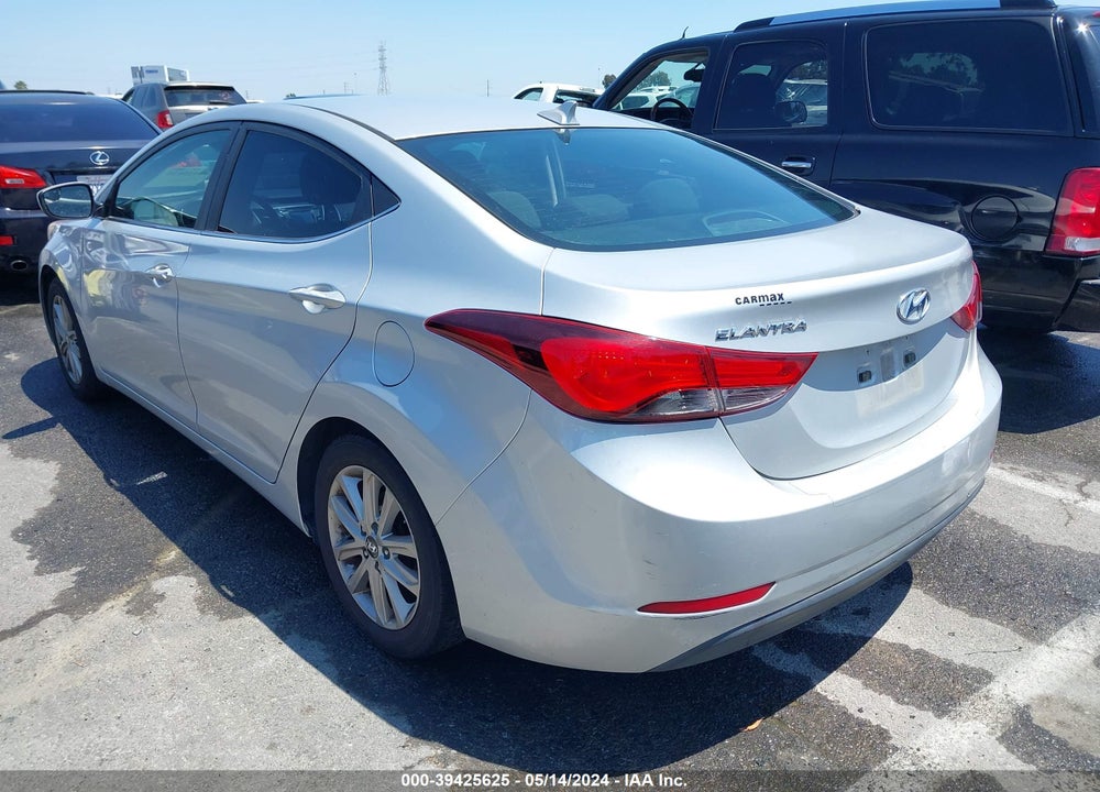 2015 HYUNDAI ELANTRA SE VIN: 5NPDH4AE3FH610756