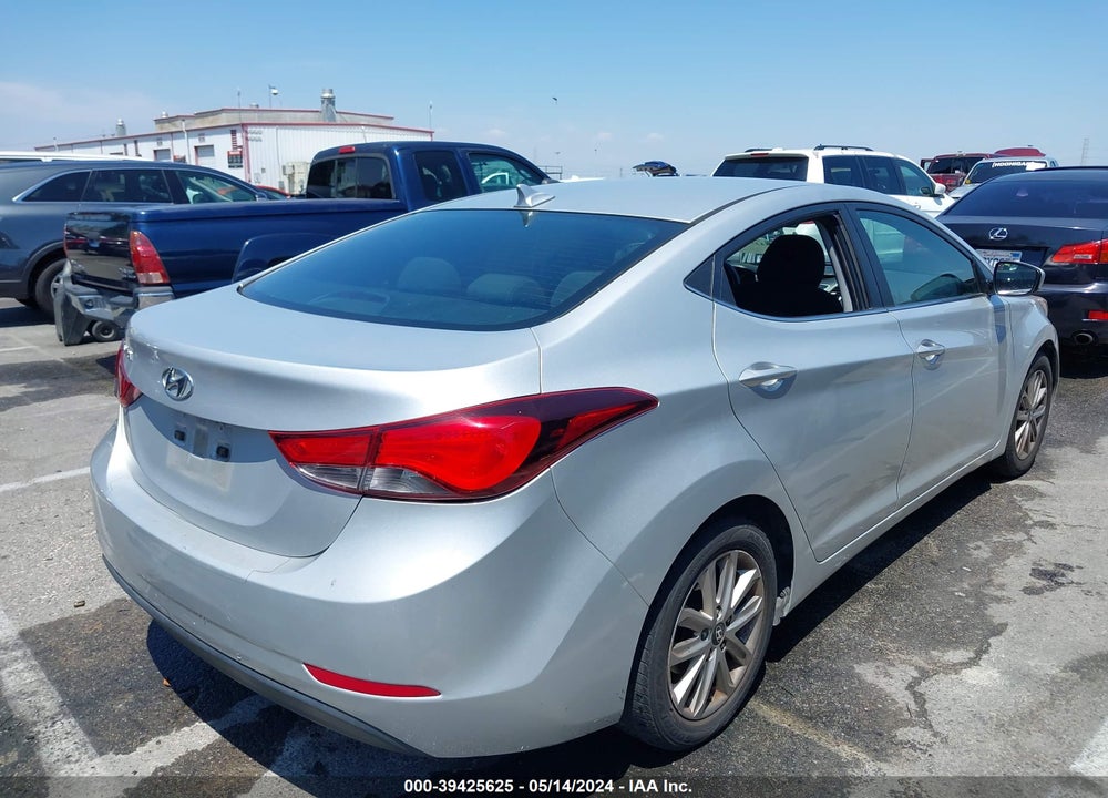 2015 HYUNDAI ELANTRA SE VIN: 5NPDH4AE3FH610756