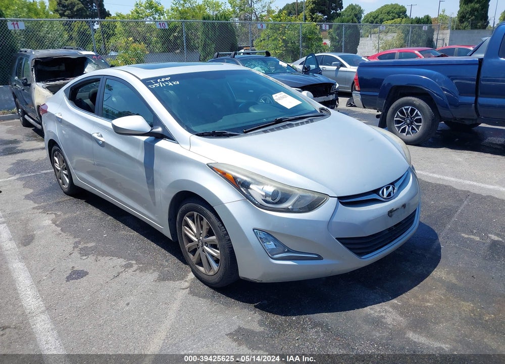 2015 HYUNDAI ELANTRA SE VIN: 5NPDH4AE3FH610756