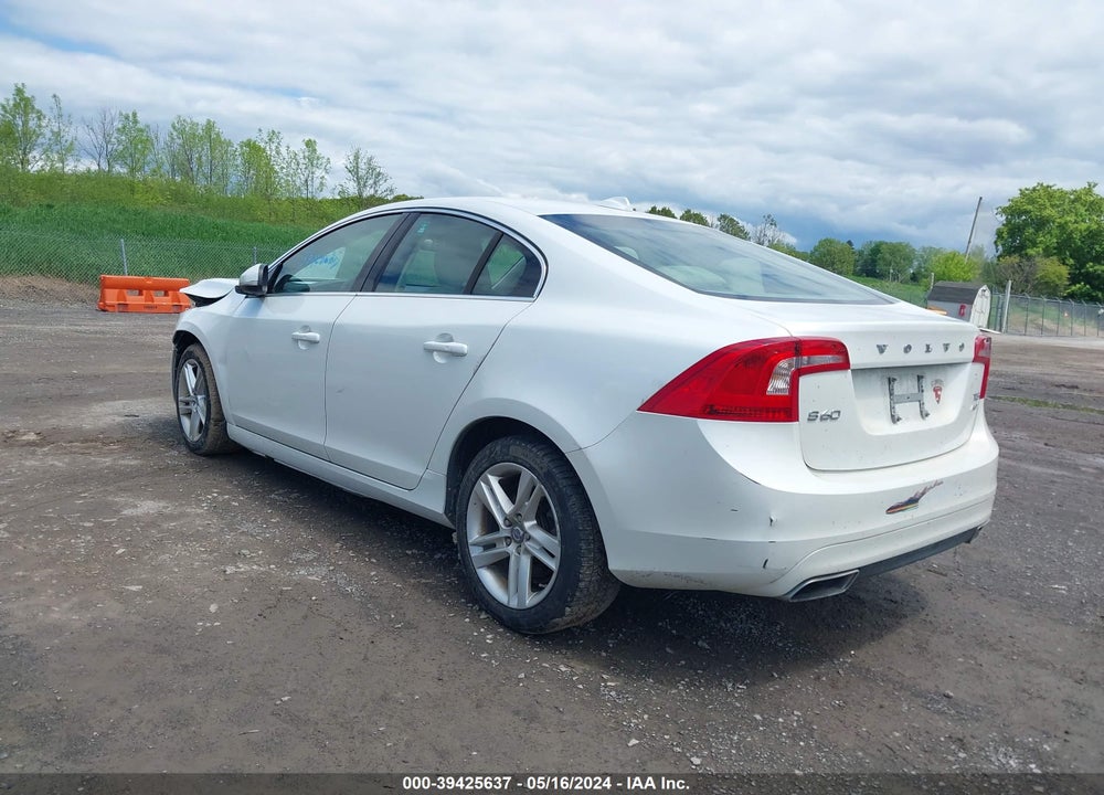 2015 VOLVO S60 T5 PREMIER VIN: YV1612TB7F1308828