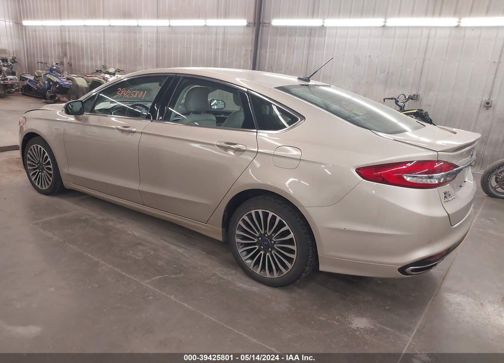 2018 FORD FUSION TITANIUM VIN: 3FA6P0D96JR155030
