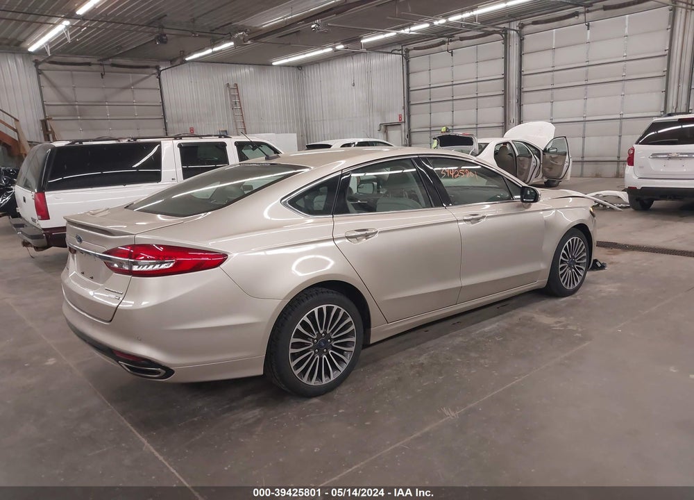 2018 FORD FUSION TITANIUM VIN: 3FA6P0D96JR155030