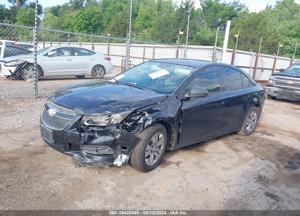 2013 CHEVROLET CRUZE LS MANUAL VIN: 1G1PB5SG6D7230955