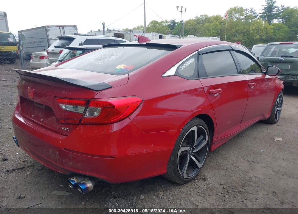 2020 HONDA ACCORD SPORT 2.0T VIN: 1HGCV2F36LA014710