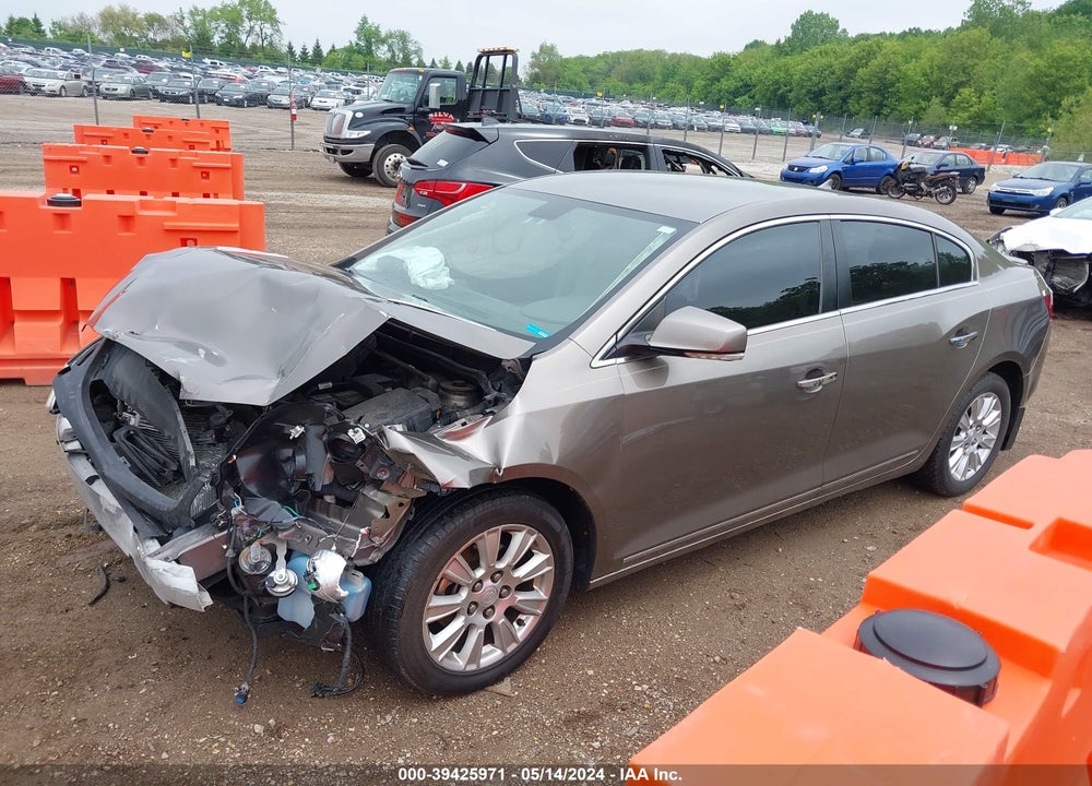 2012 BUICK LACROSSE LEATHER GROUP VIN: 1G4GC5GR3CF322023