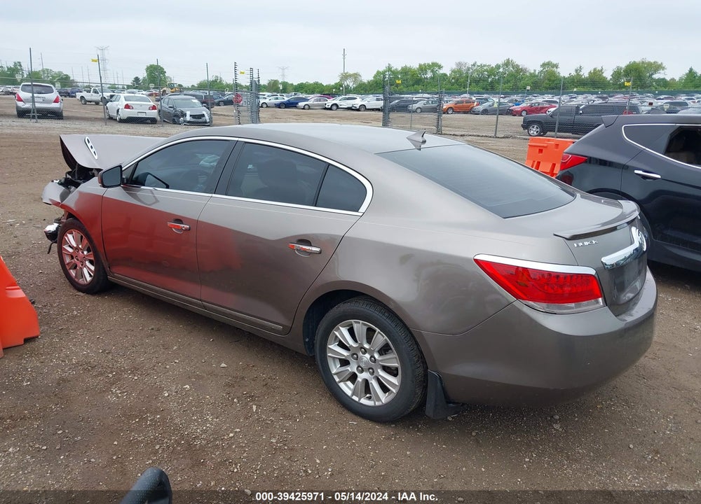 2012 BUICK LACROSSE LEATHER GROUP VIN: 1G4GC5GR3CF322023