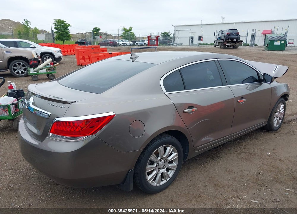 2012 BUICK LACROSSE LEATHER GROUP VIN: 1G4GC5GR3CF322023