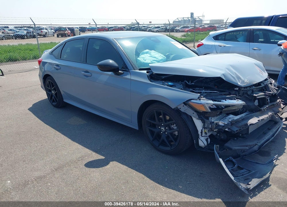 2022 HONDA CIVIC SI SEDAN VIN: 2HGFE1E53NH474874