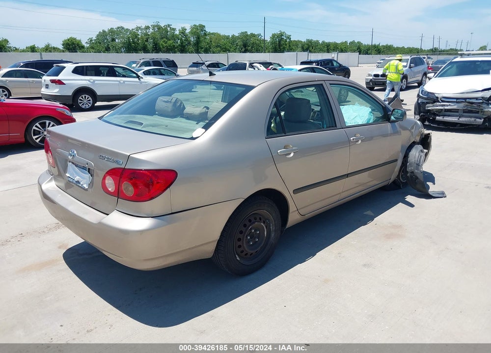 2008 TOYOTA COROLLA CE VIN: 2T1BR32E38C916116