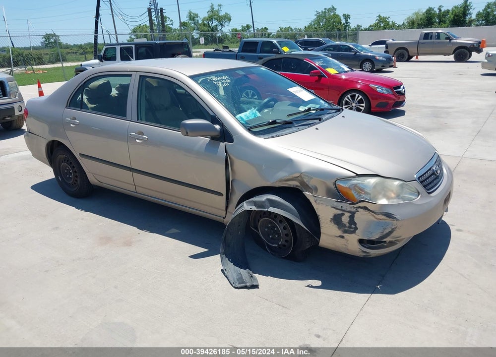 2008 TOYOTA COROLLA CE VIN: 2T1BR32E38C916116