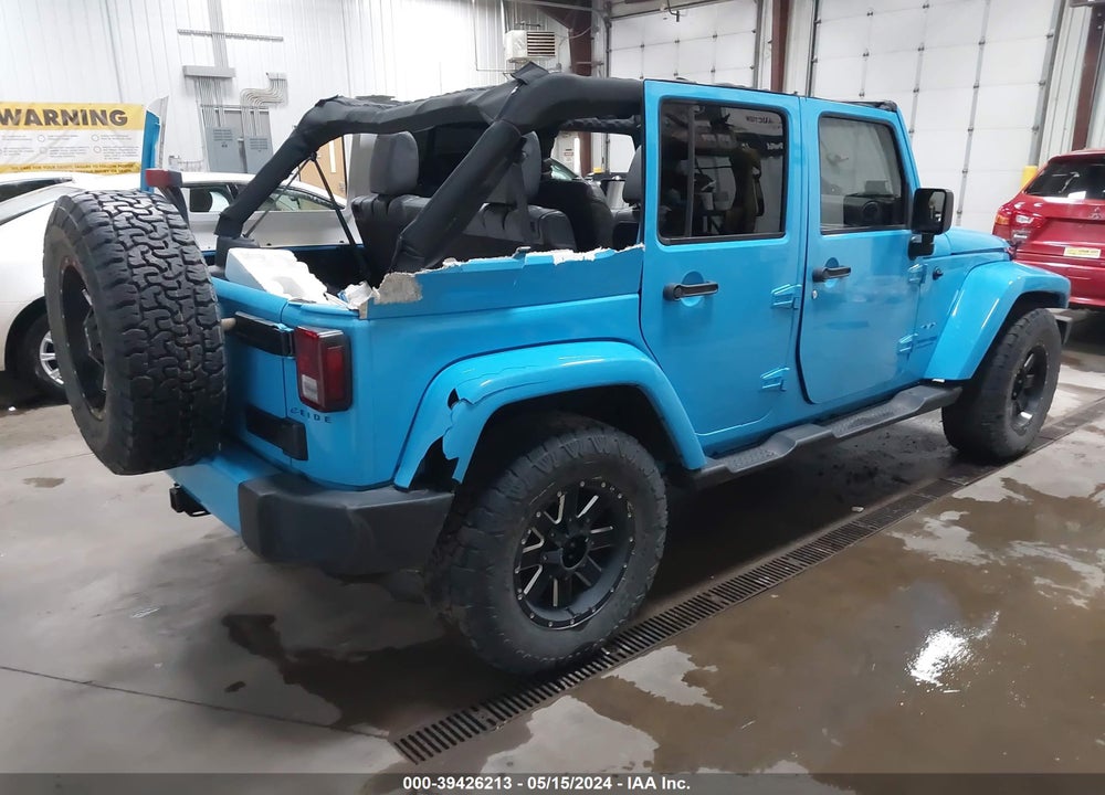 2018 JEEP WRANGLER JK UNLIMITED SAHARA VIN: 1C4BJWEG8JL825282