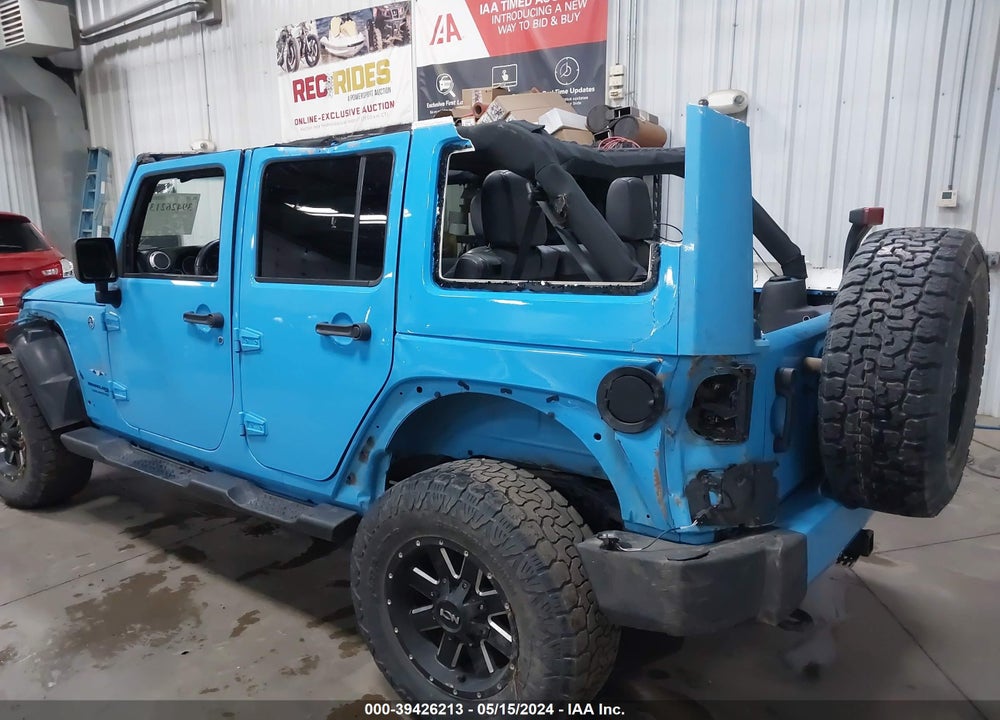 2018 JEEP WRANGLER JK UNLIMITED SAHARA VIN: 1C4BJWEG8JL825282