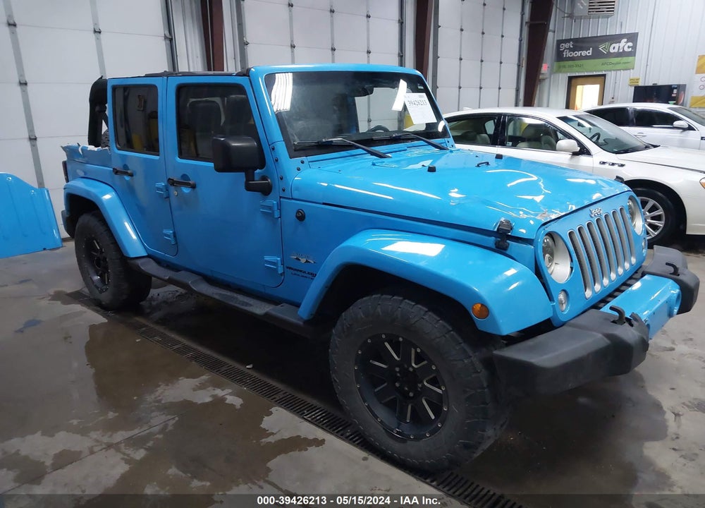 2018 JEEP WRANGLER JK UNLIMITED SAHARA VIN: 1C4BJWEG8JL825282