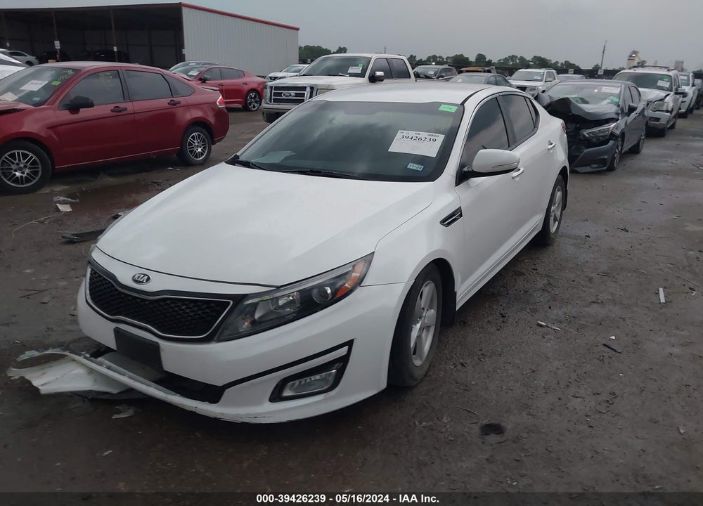 2015 KIA OPTIMA LX VIN: KNAGM4A77F5586985