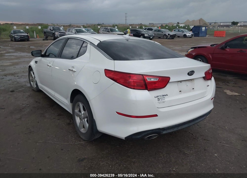 2015 KIA OPTIMA LX VIN: KNAGM4A77F5586985