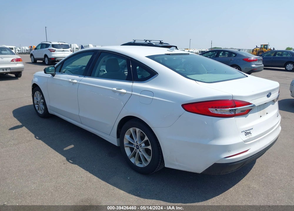 2020 FORD FUSION SE VIN: 3FA6P0HD6LR122370