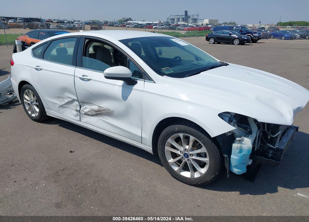 2020 FORD FUSION SE VIN: 3FA6P0HD6LR122370