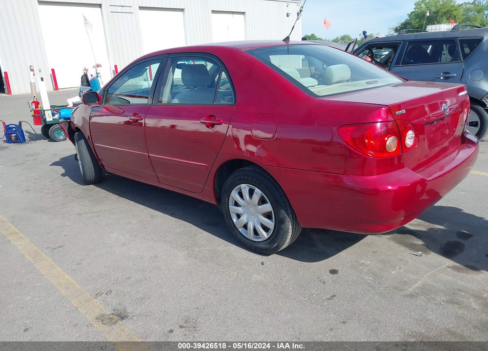 2008 TOYOTA COROLLA LE VIN: 1NXBR30E38Z955709