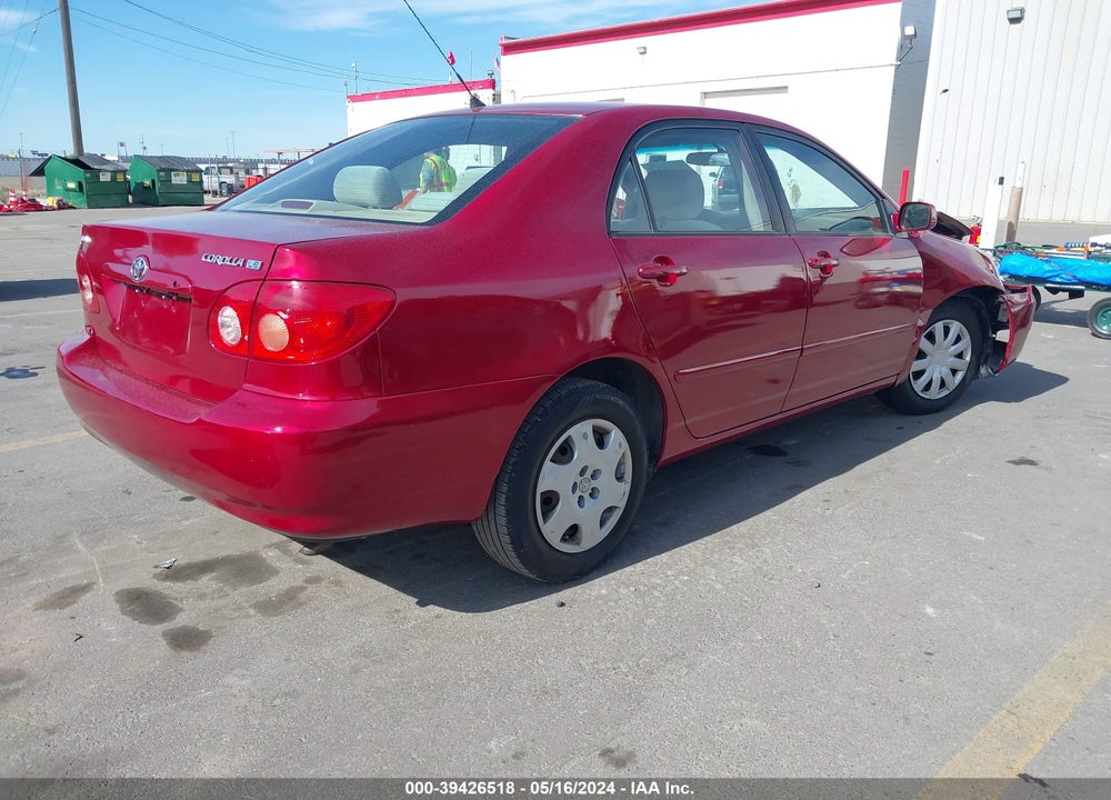 2008 TOYOTA COROLLA LE VIN: 1NXBR30E38Z955709
