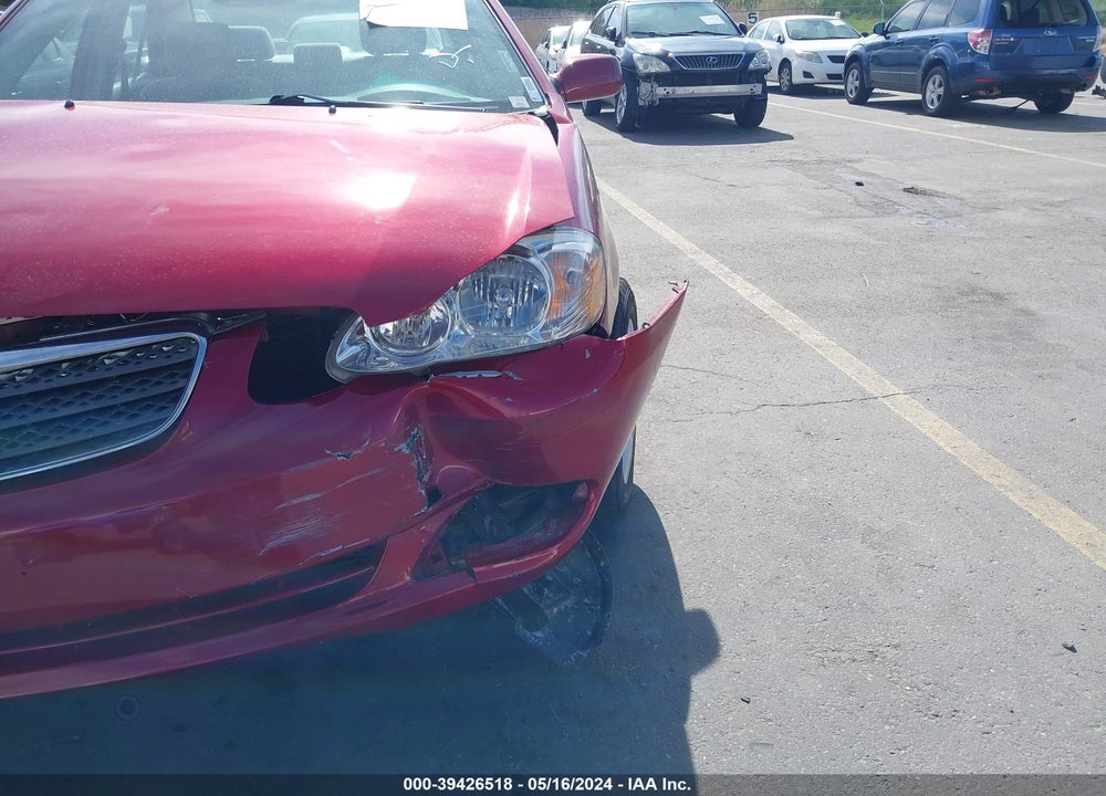 2008 TOYOTA COROLLA LE VIN: 1NXBR30E38Z955709