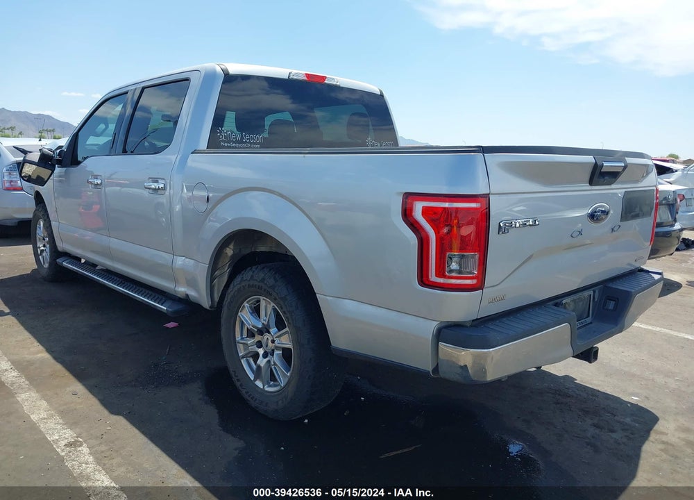 2016 FORD F-150 XLT VIN: 1FTEW1CF7GKF71297