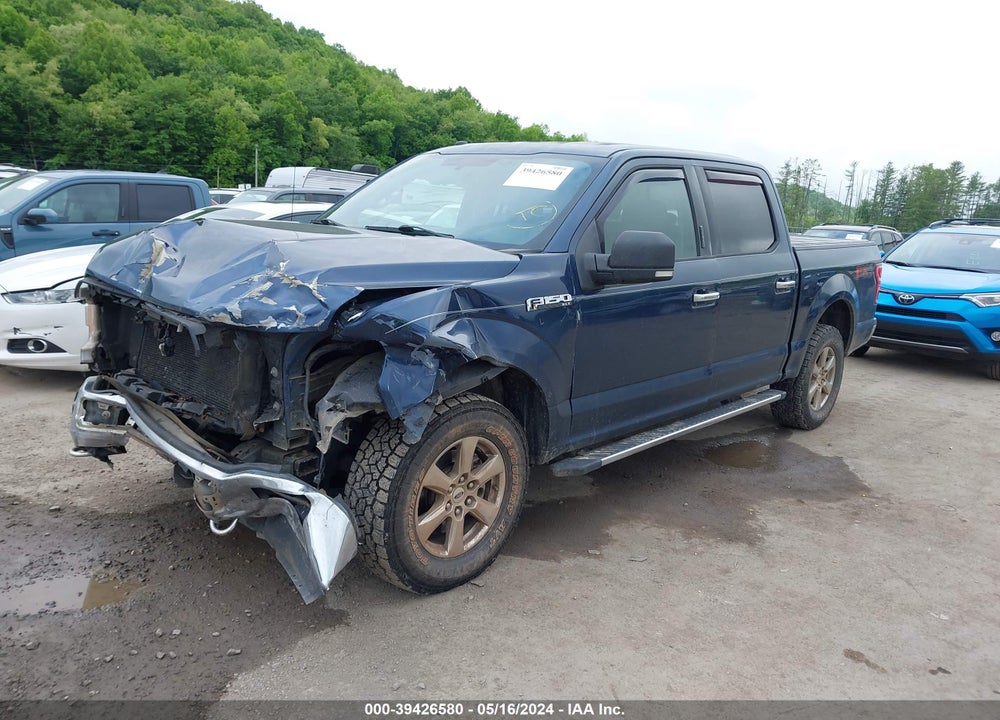 2018 FORD F-150 XLT VIN: 1FTEW1E53JKF67405