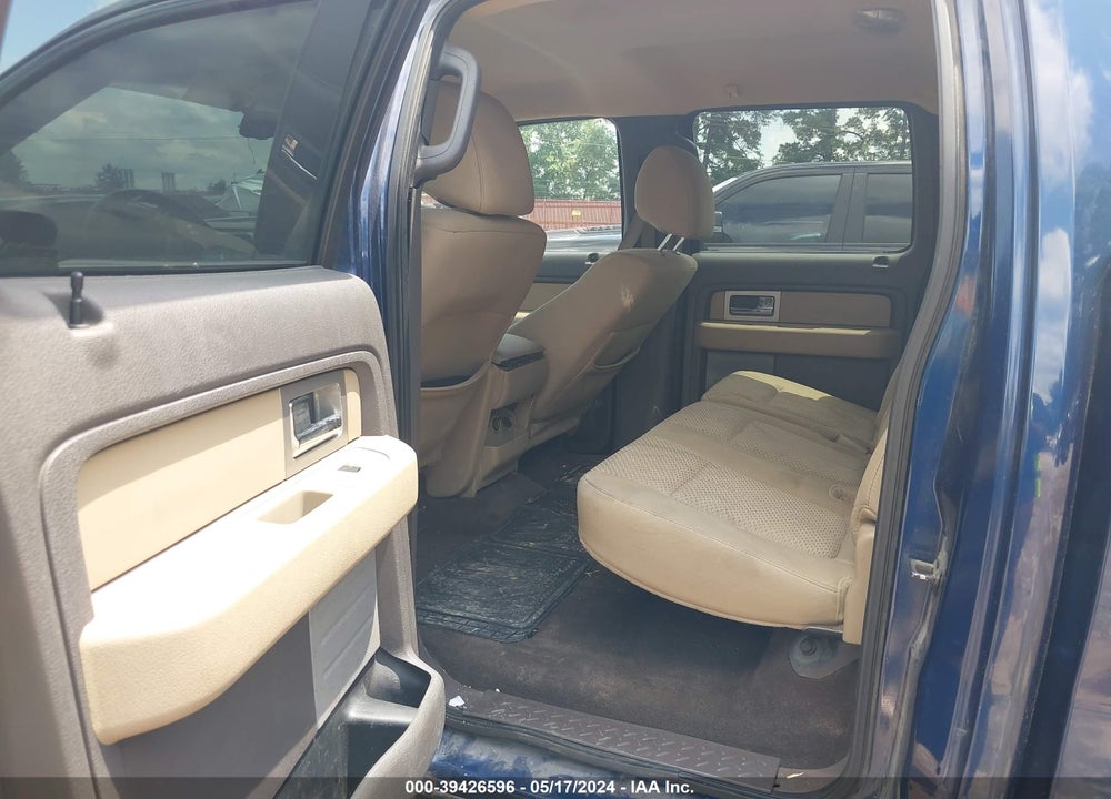2010 FORD F150 SUPERCREW VIN: 1FTEW1C84AFD87467