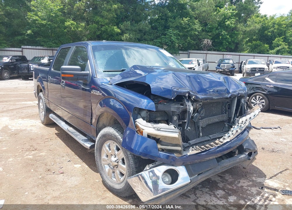2010 FORD F150 SUPERCREW VIN: 1FTEW1C84AFD87467