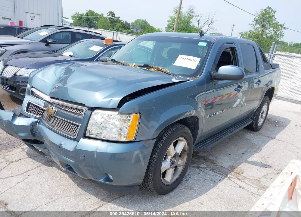 2009 CHEVROLET AVALANCHE 1500 LT2 VIN: 3GNFK22039G178725